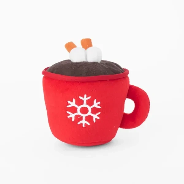 Holiday drinks, in cute plush form for your dog to enjoy - Hot Cacoa - image 1 of 1