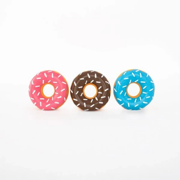 Soft and durable latex donuts, 3pcs - image 1 of 2